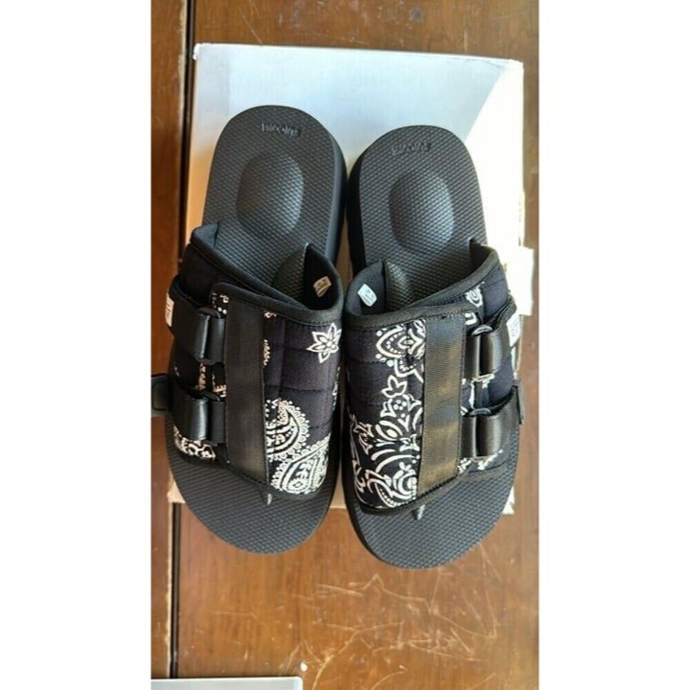 Suicoke x Miyagihidetaka Size 10 Sandals Men's Black Cushioned Streetwear